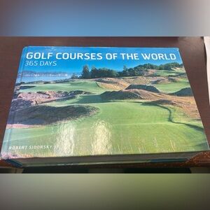 Golf Courses of the World 365 Days Book. Abrams. Robert Sidorsky.